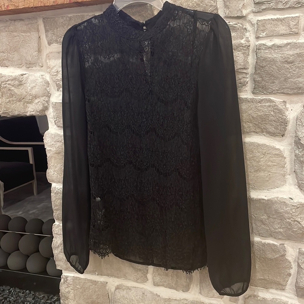 Black Lace Top